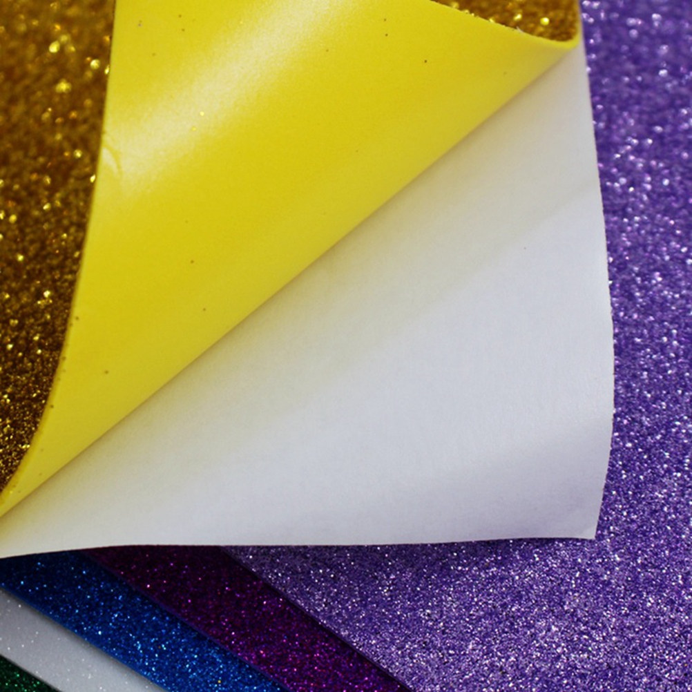 10Pcs Bright Colored Self-Adhe - مراجعة Eva Foam Sheet وسعره