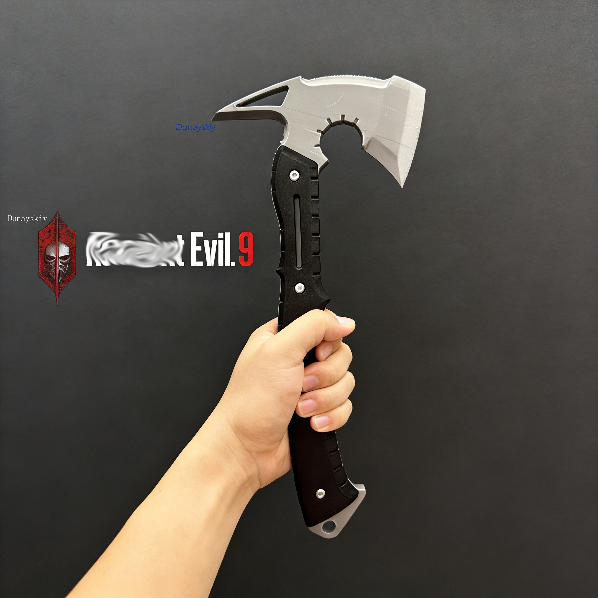 Re9 REQ Leon Cosplay Evil Requ - مراجعة Cosplay Prop 3D Print وسعره
