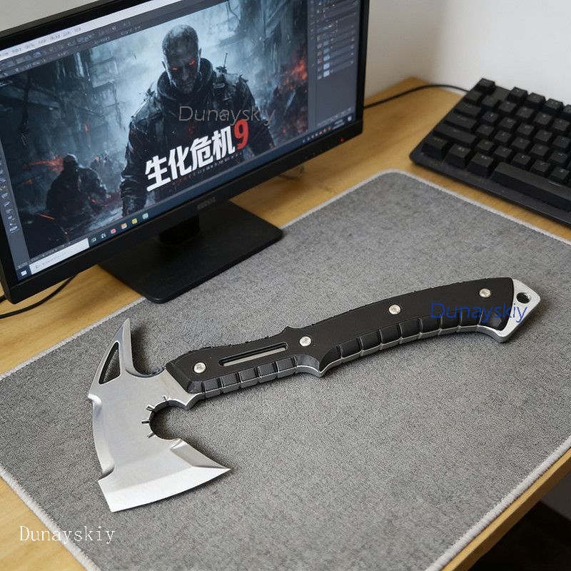 Re9 REQ Leon Cosplay Evil Requ - مراجعة Cosplay Prop 3D Print وسعره