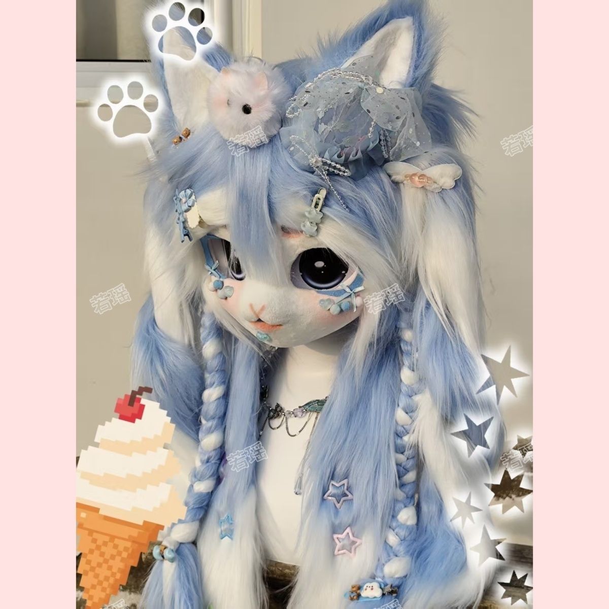 Custom OC Design Cat Kemono Fu - مراجعة Cosplay Prop Designer وسعره