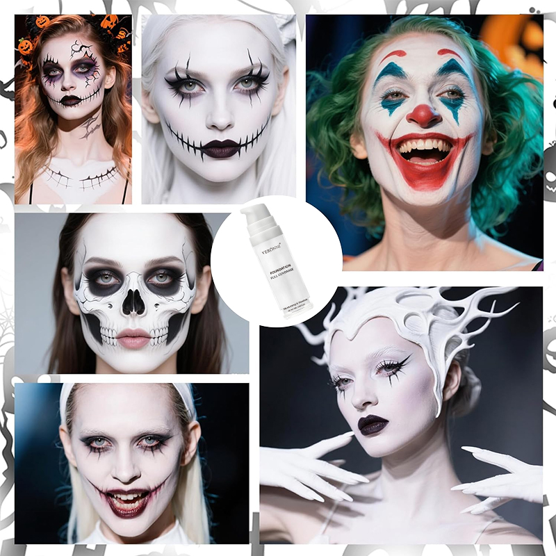 Matte White Liquid Foundation  - مراجعة Cosplay Prop Primer وسعره