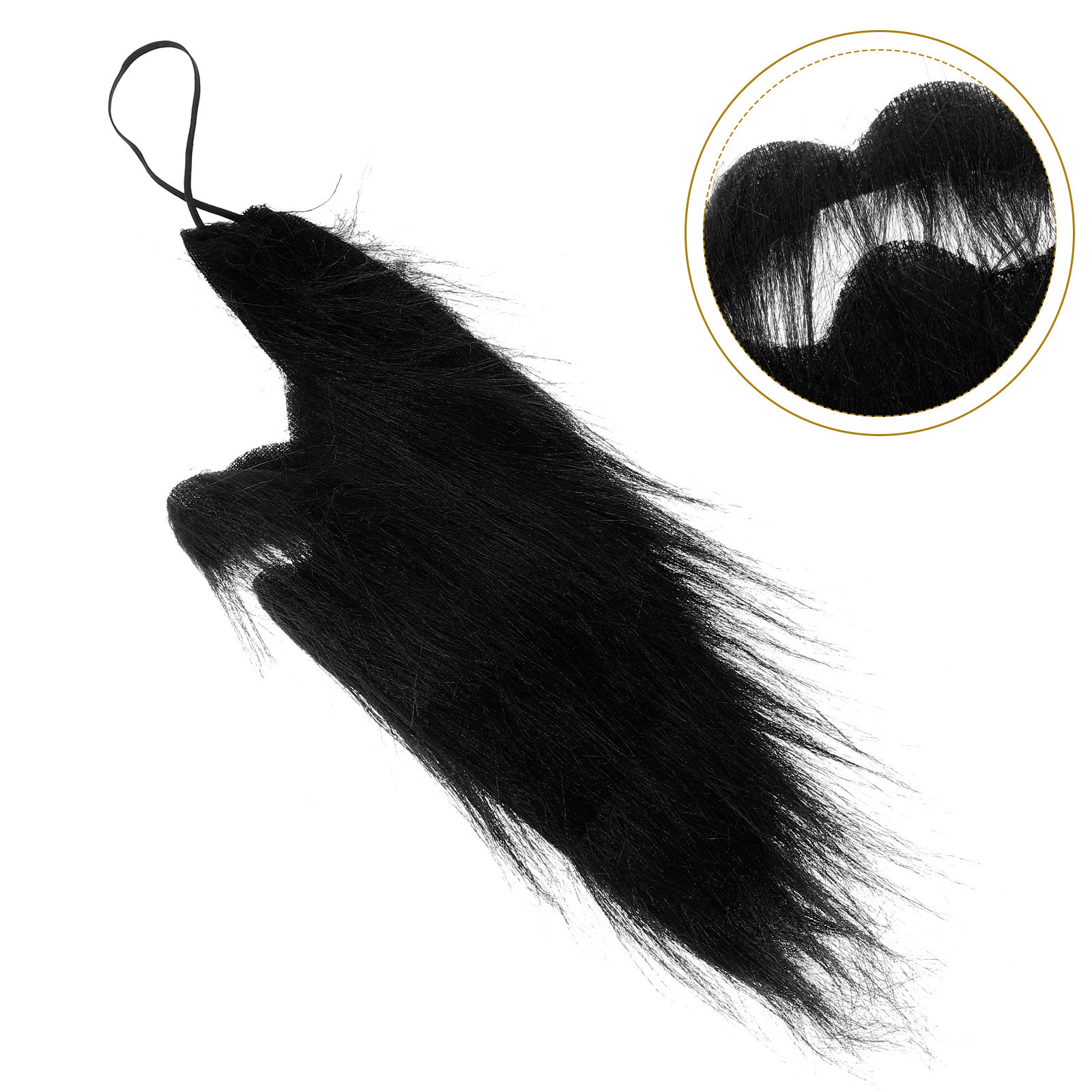 Large Realistic Mustache for M - مراجعة Easy Cosplay Prop وسعره