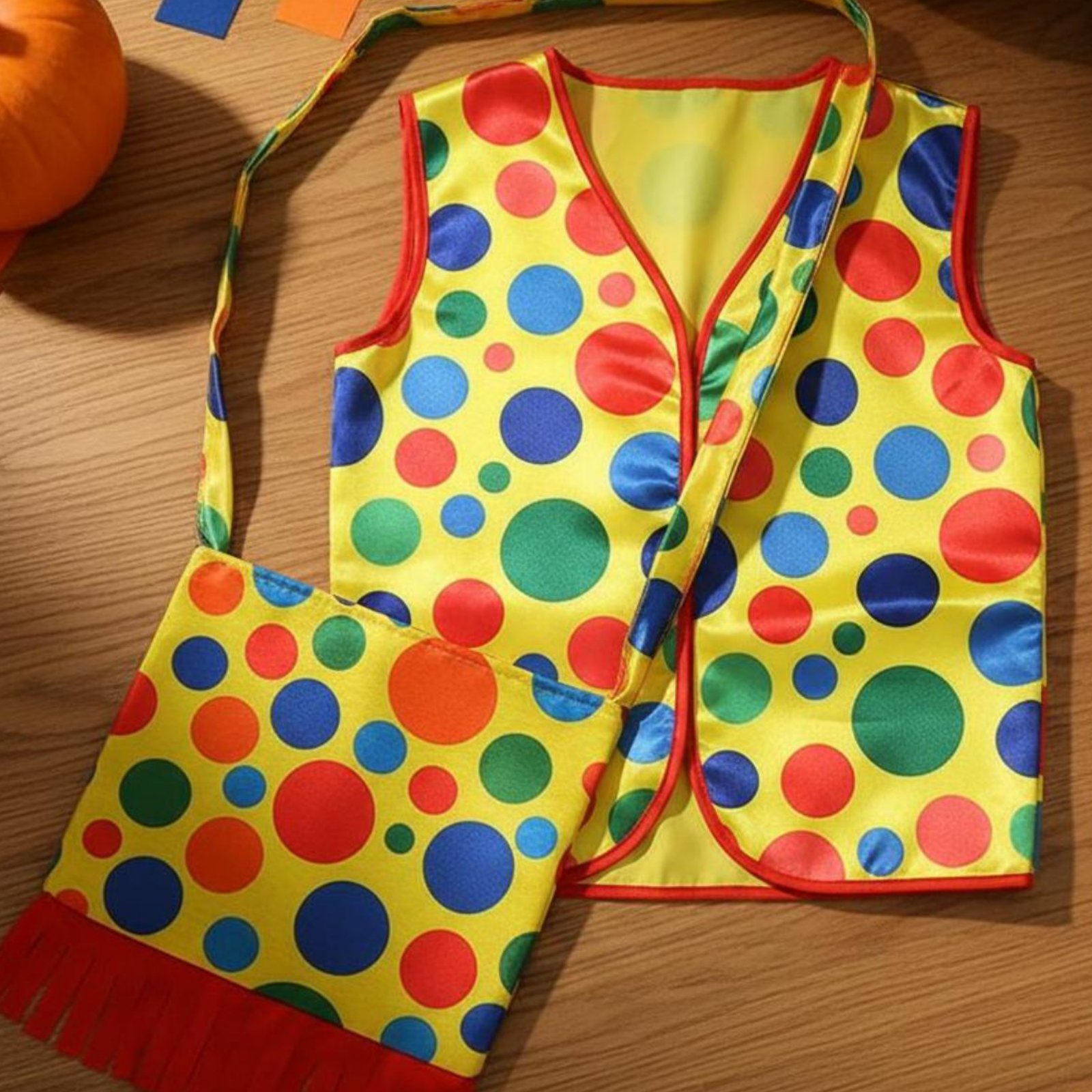 Clown Costume Set Funny Party  - مراجعة Easy Cosplay Prop وسعره