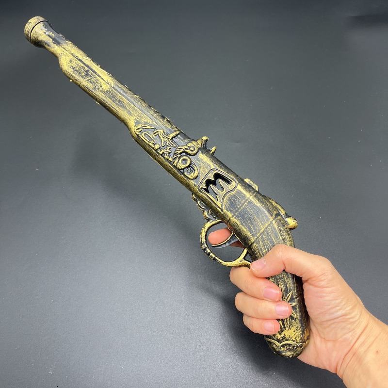 40cm/15.75in Pirate Gun Plasti - مراجعة Cosplay Prop Display وسعره