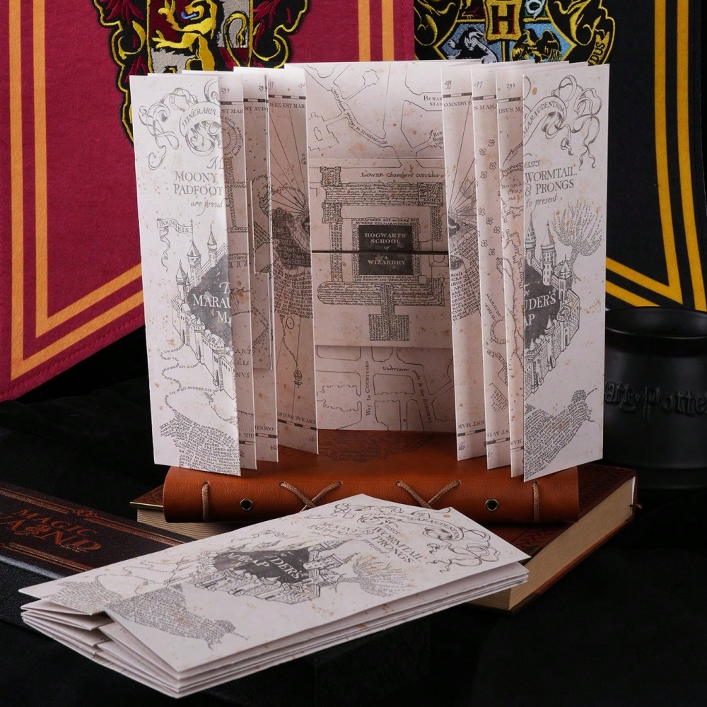 1PC Map Of The Marauder's Scho - مراجعة Cosplay Props وسعره