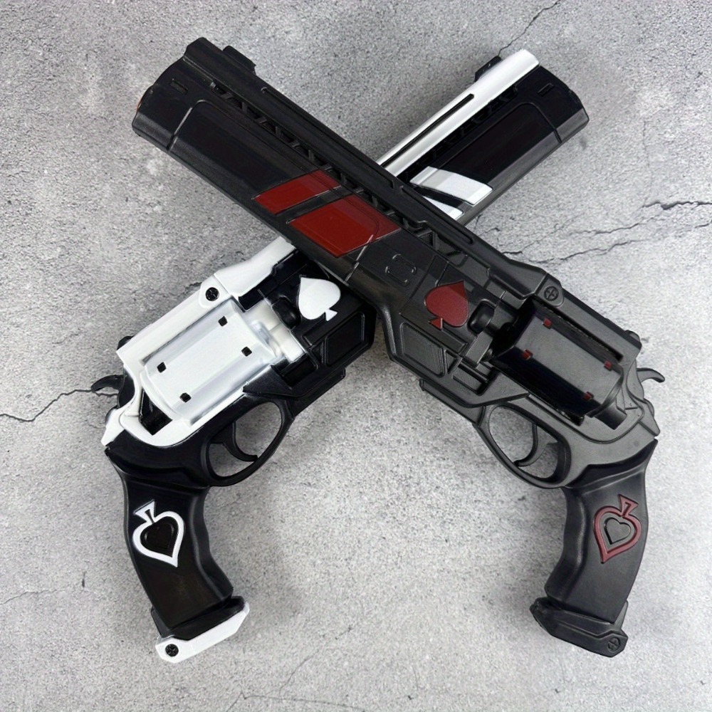 15inch PU Pistol Spades Gun Ka - مراجعة Cosplay Prop Katana وسعره